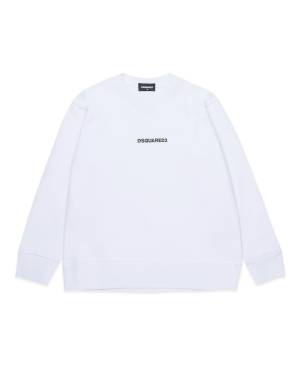 FELPA DSQUARED2 DQ2739 WHITE