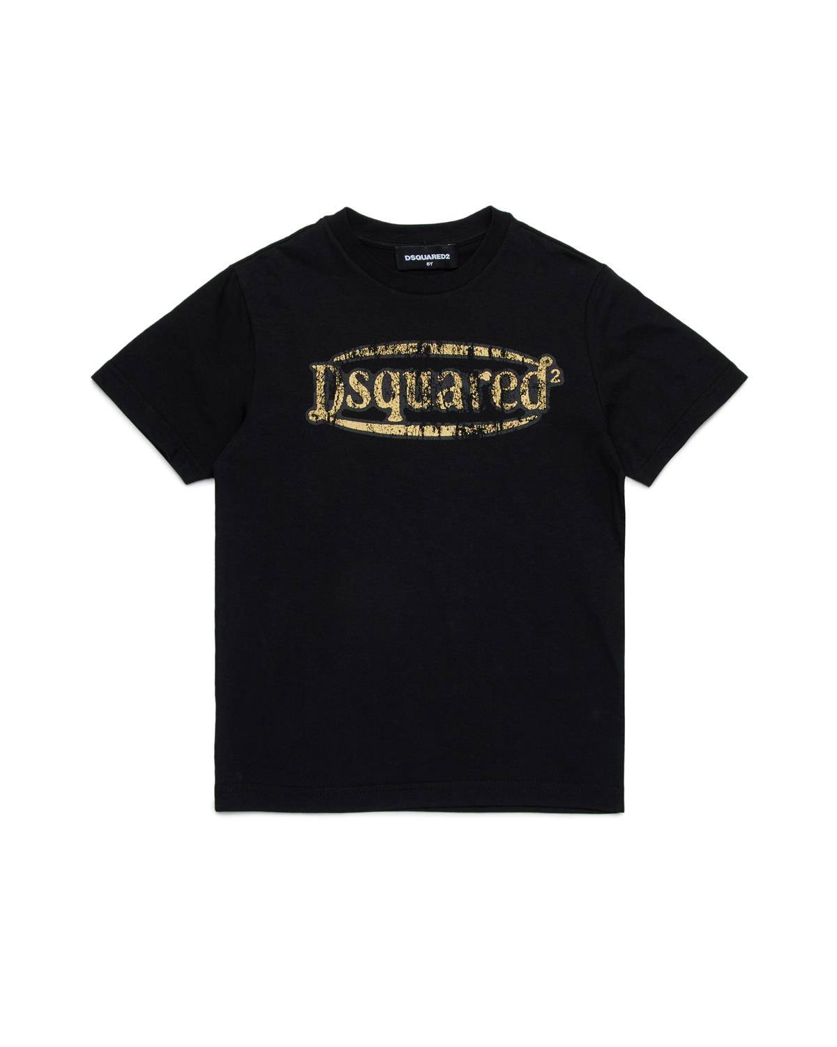 T-SHIRT DSQUARED2 DQ2741 BLACK-0