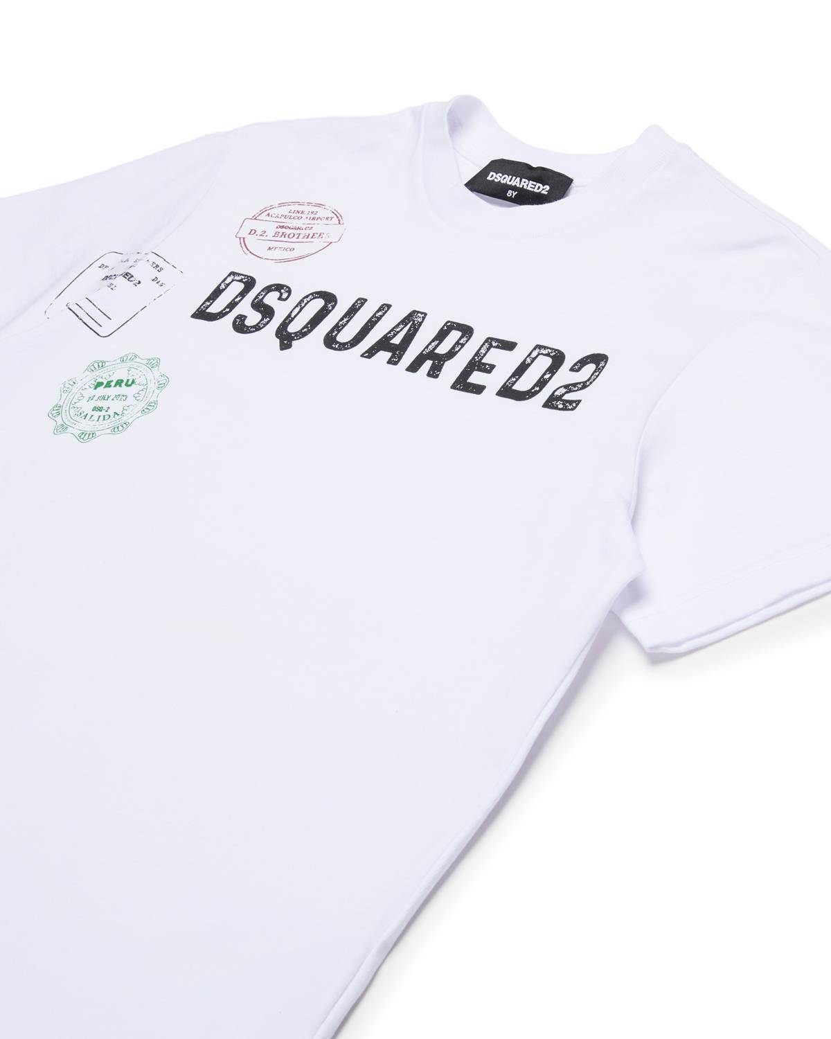 T-SHIRT DSQUARED2 DQ2753 WHITE-1