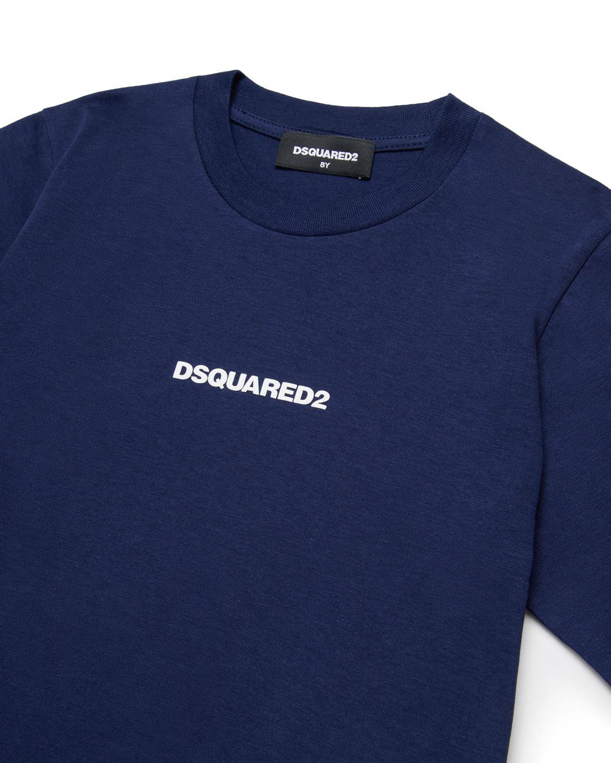 T-SHIRT DSQUARED2 DQ2823 MEDIEVAL BLUE-1