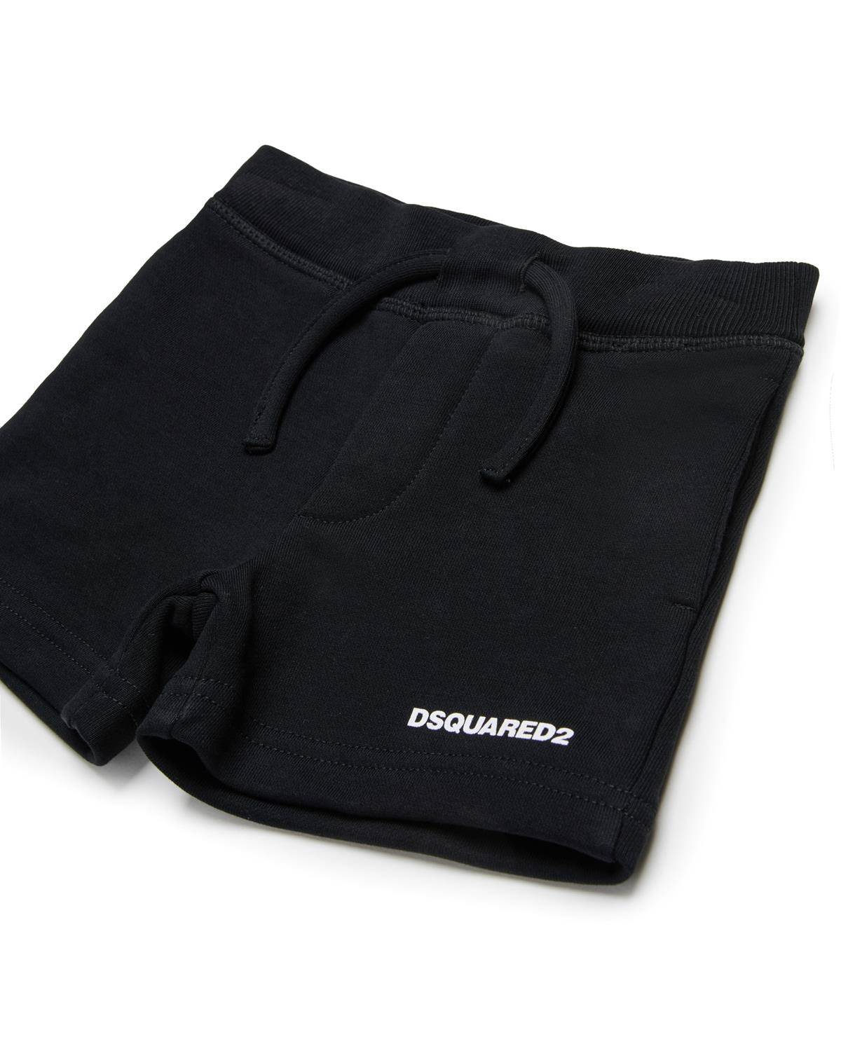 PANTALONCINO DSQUARED2 DQ2871 BLACK-1