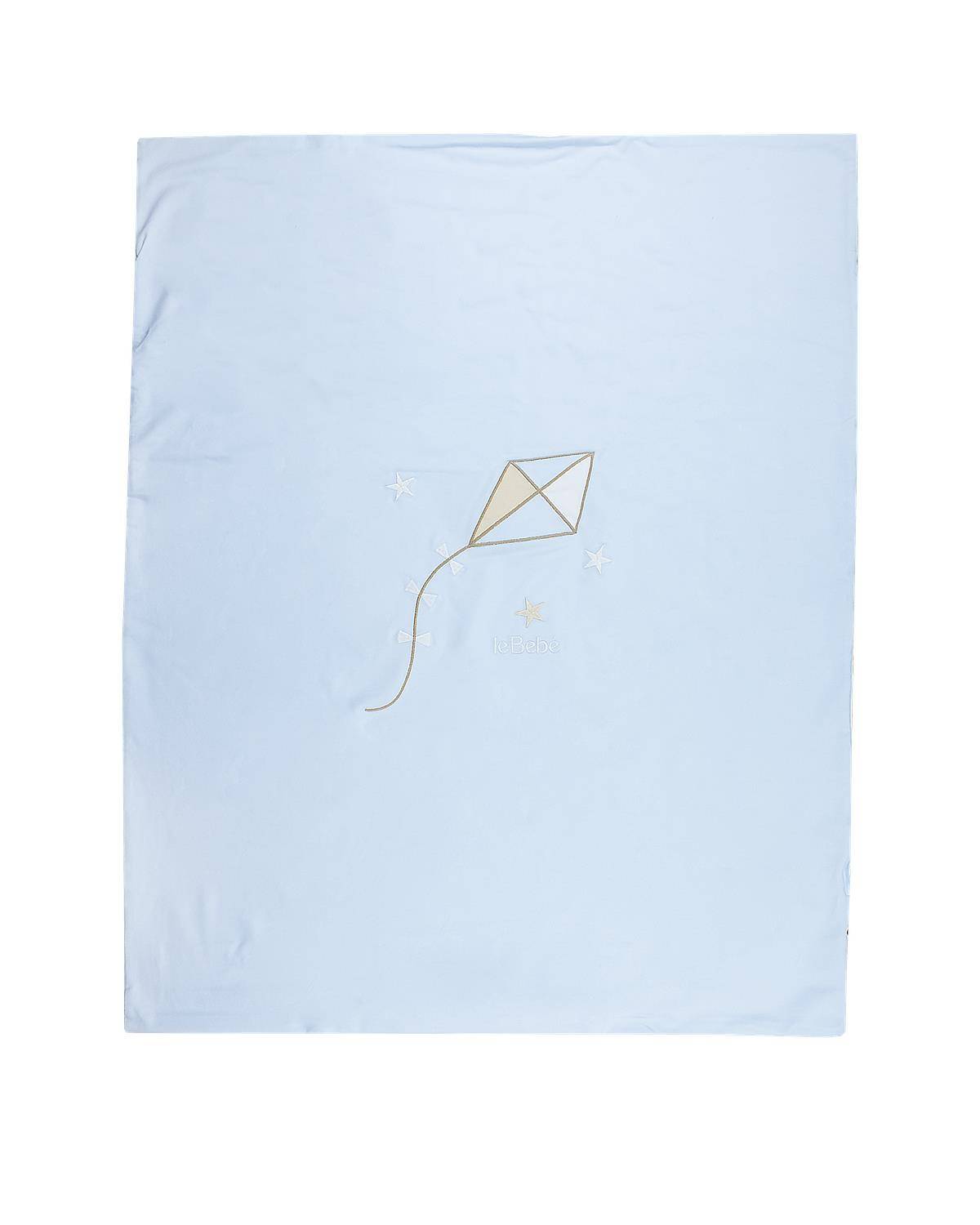 COPERTA LE BEBÉ LBB4843 CELESTE-1