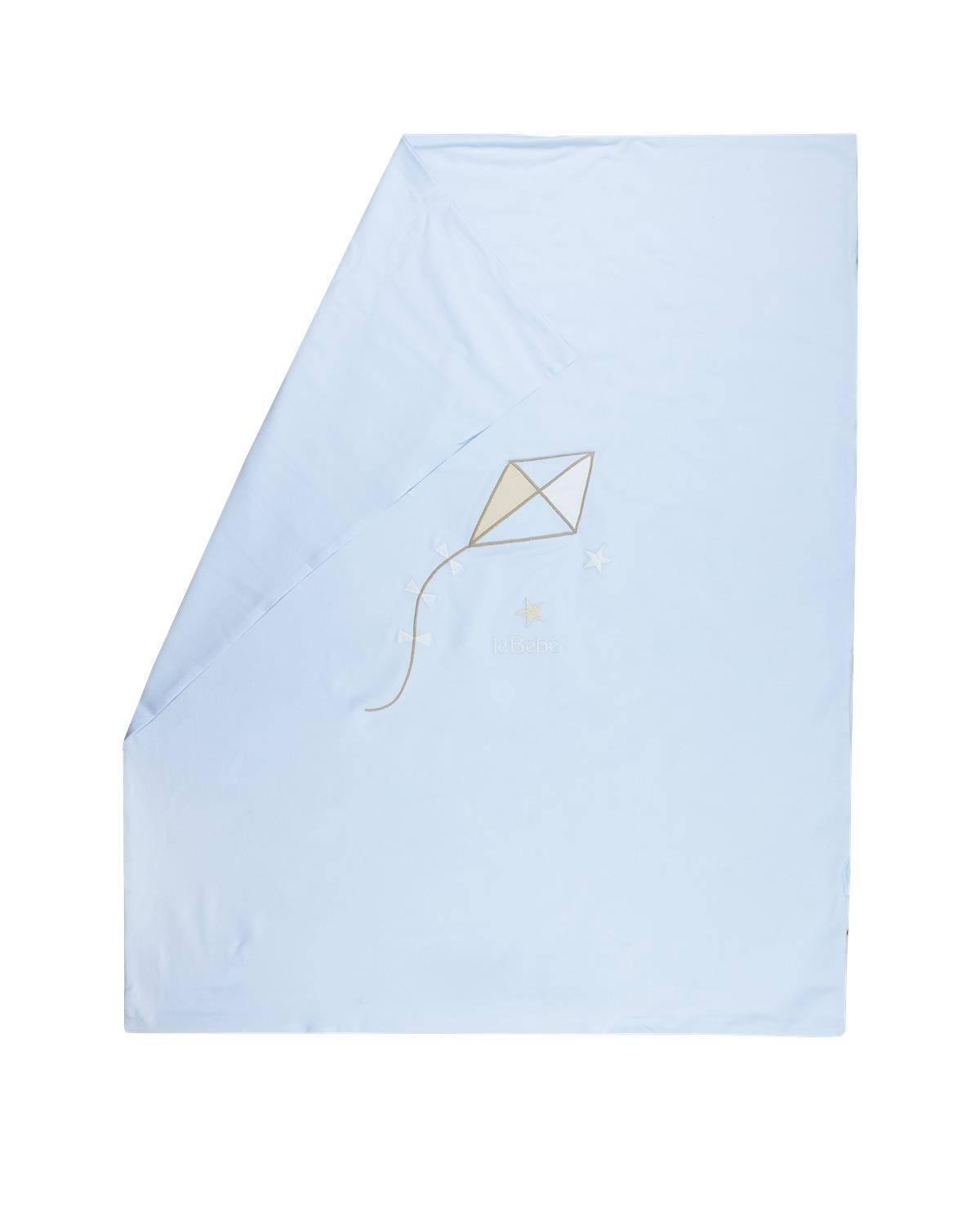 COPERTA LE BEBÉ LBB4843 CELESTE-2