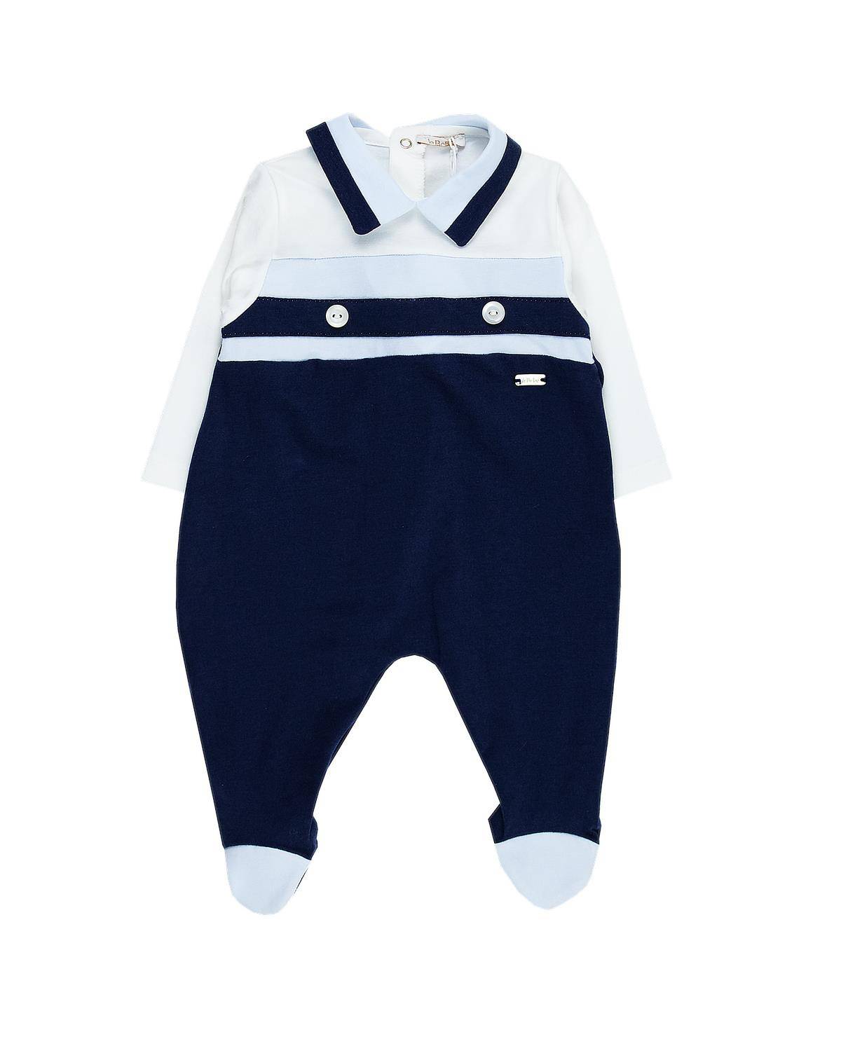 TUTINA LE BEBÉ LBB4875 BIANCO-BLU-0