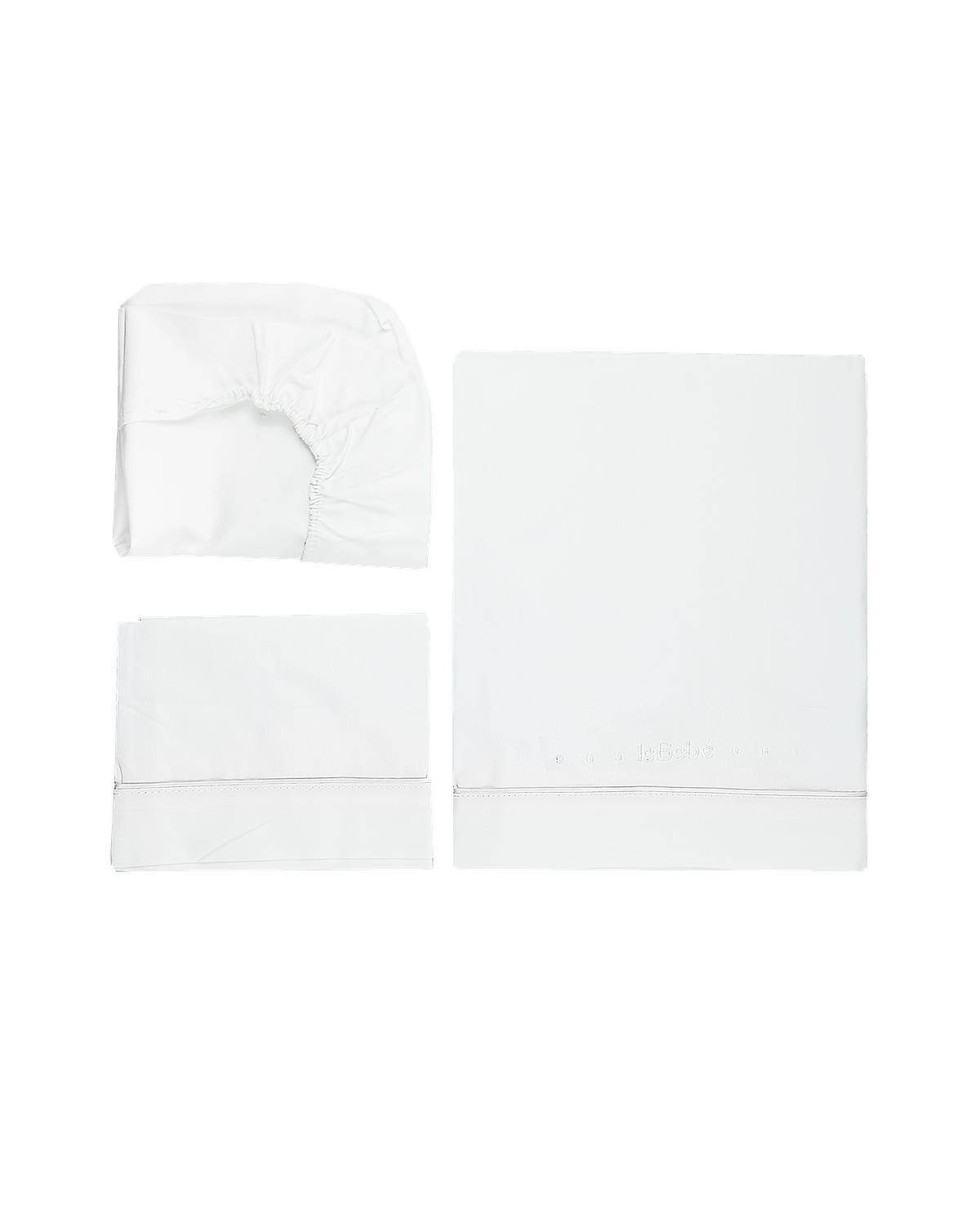 LENZUOLO LE BEBÉ LBG1636 BIANCO-0