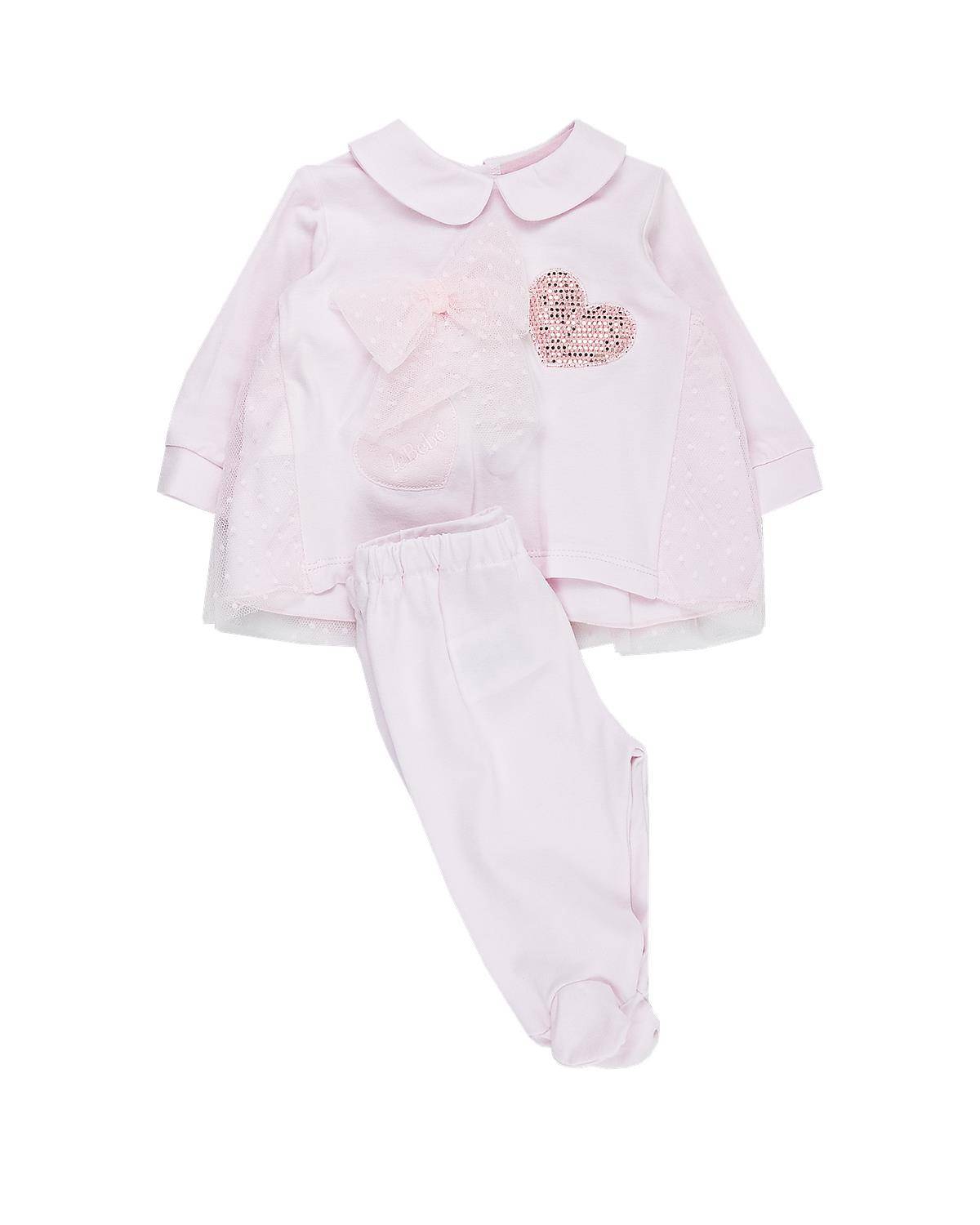 COMPLETO LE BEBÉ LBG5609 ROSA-0