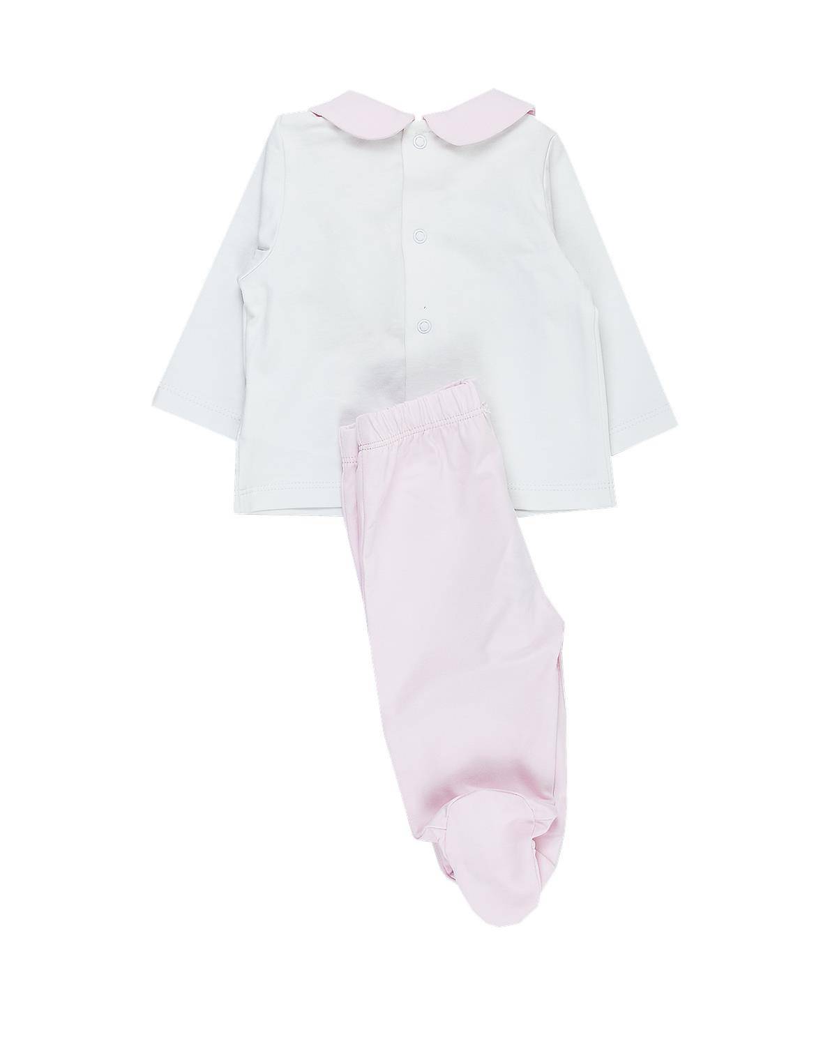 TUTINA LE BEBÉ LBG5663 BIANCO-ROSA-1