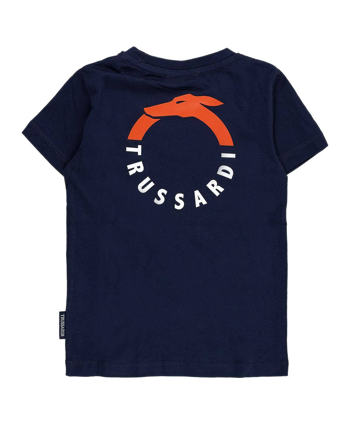 T-SHIRT TRUSSARDI TBP25052TS BLUE NAVY-1