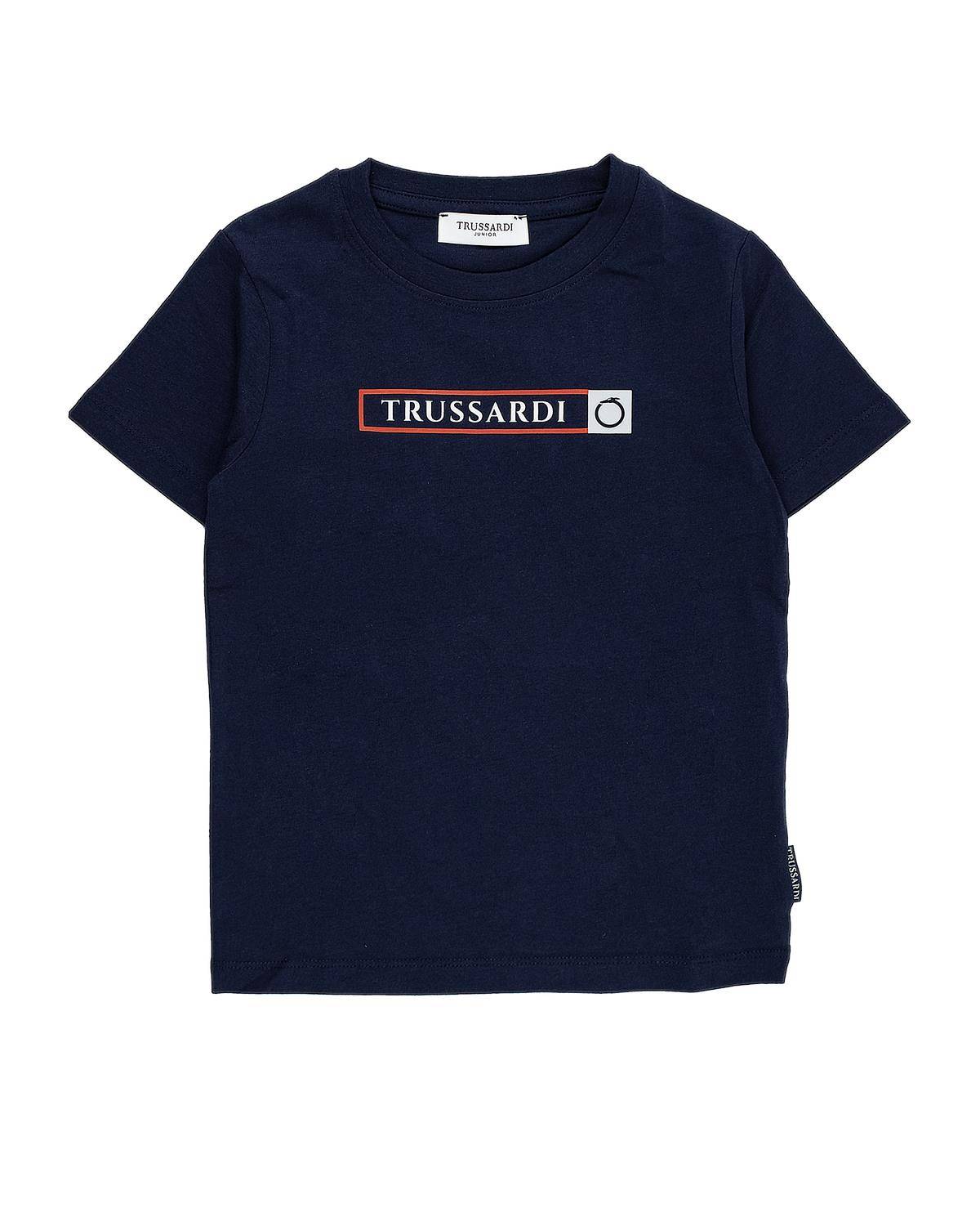 T-SHIRT TRUSSARDI TBP25060TS BLUE NAVY-0