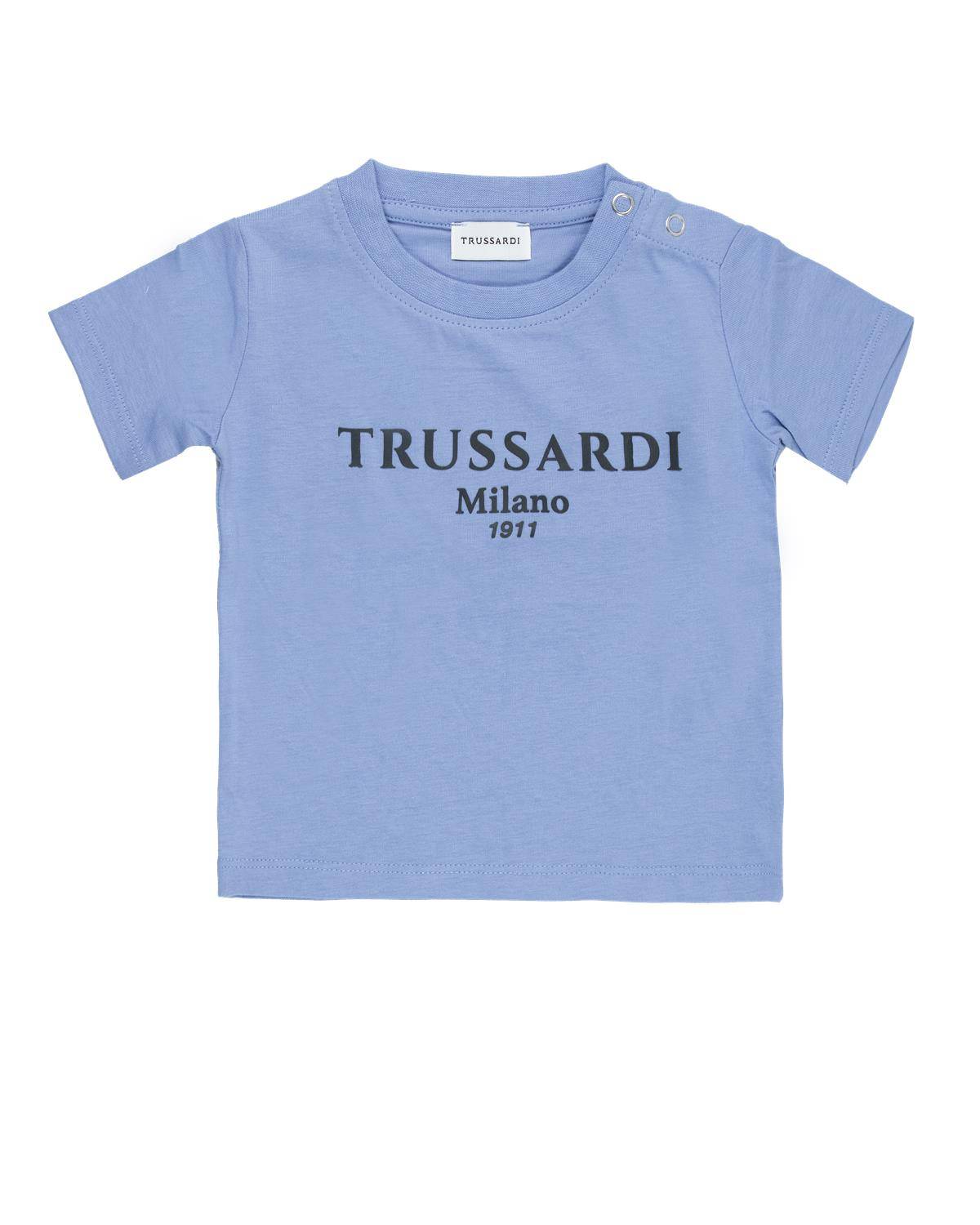 T-SHIRT TRUSSARDI TIP25011TS AZURE DUST-0