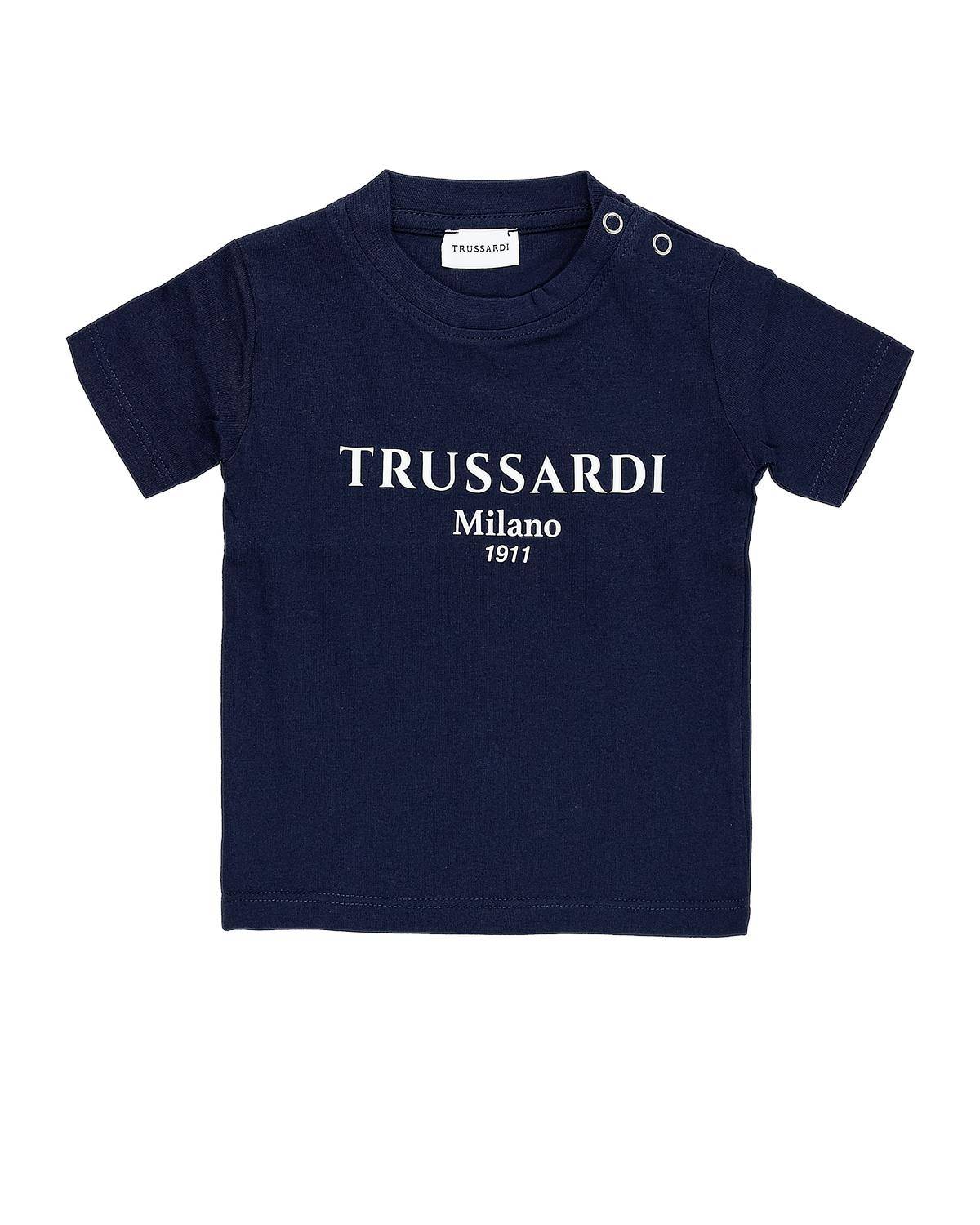T-SHIRT TRUSSARDI TIP25011TS BLUE NAVY-0