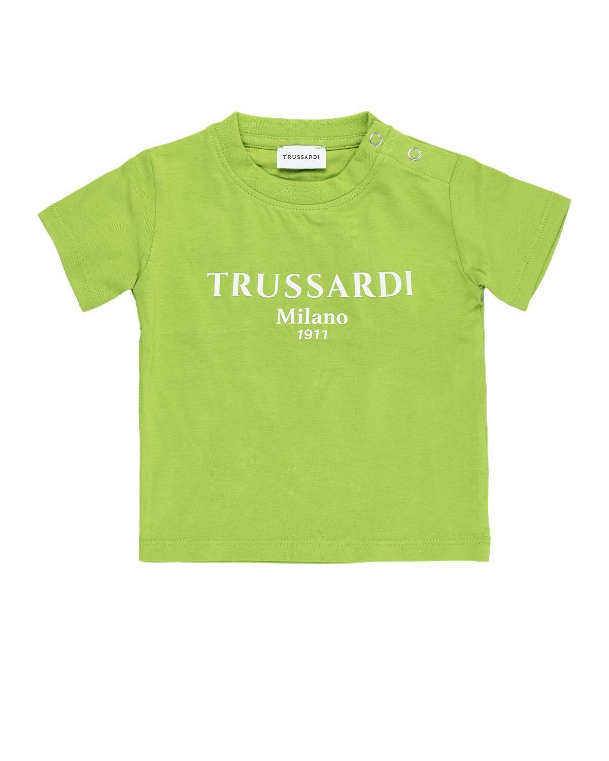 T-SHIRT TRUSSARDI TIP25011TS GREEN DEEP-0