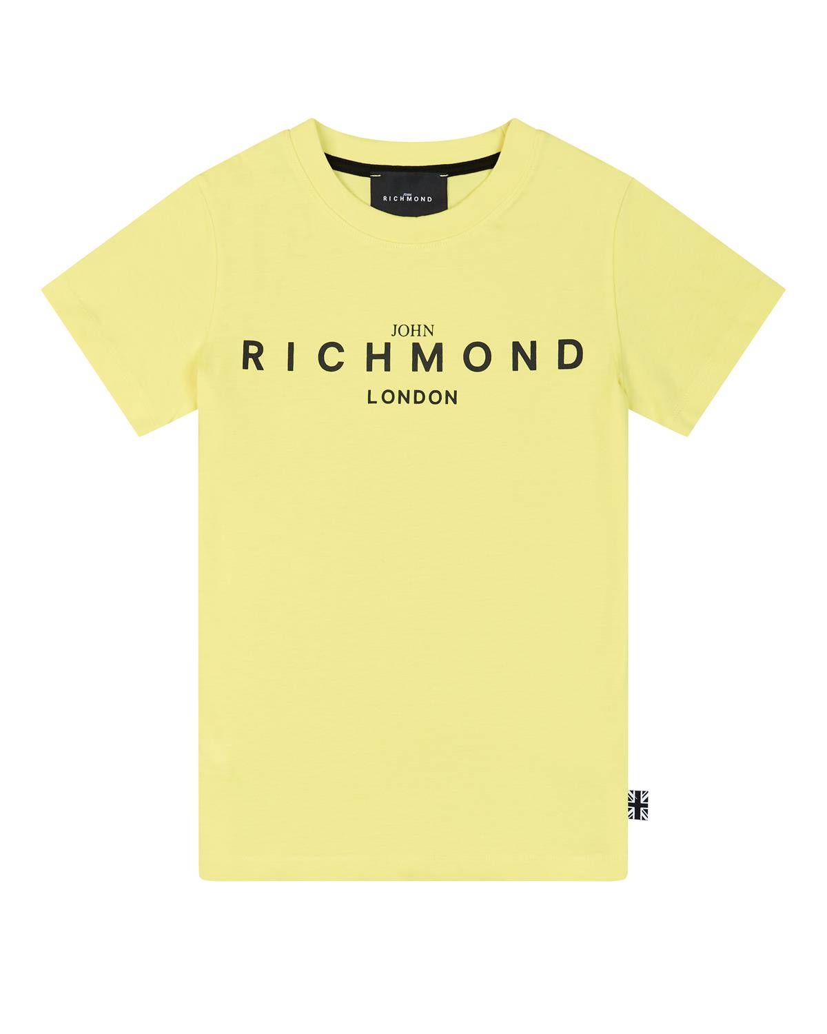 T-SHIRT JOHN RICHMOND RBP25003TS YELLOW-0