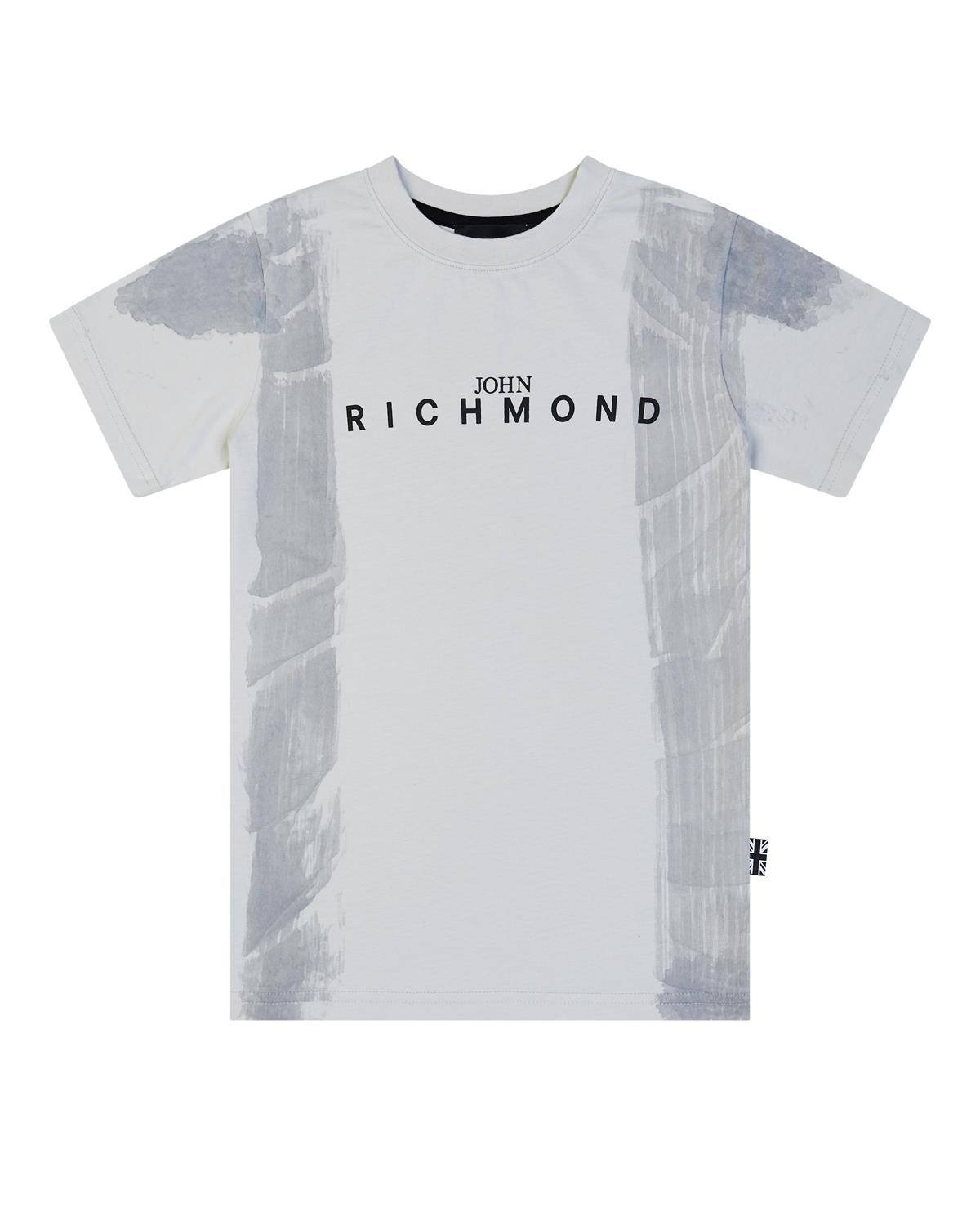 T-SHIRT JOHN RICHMOND RBP25077TS GREY DARK-0