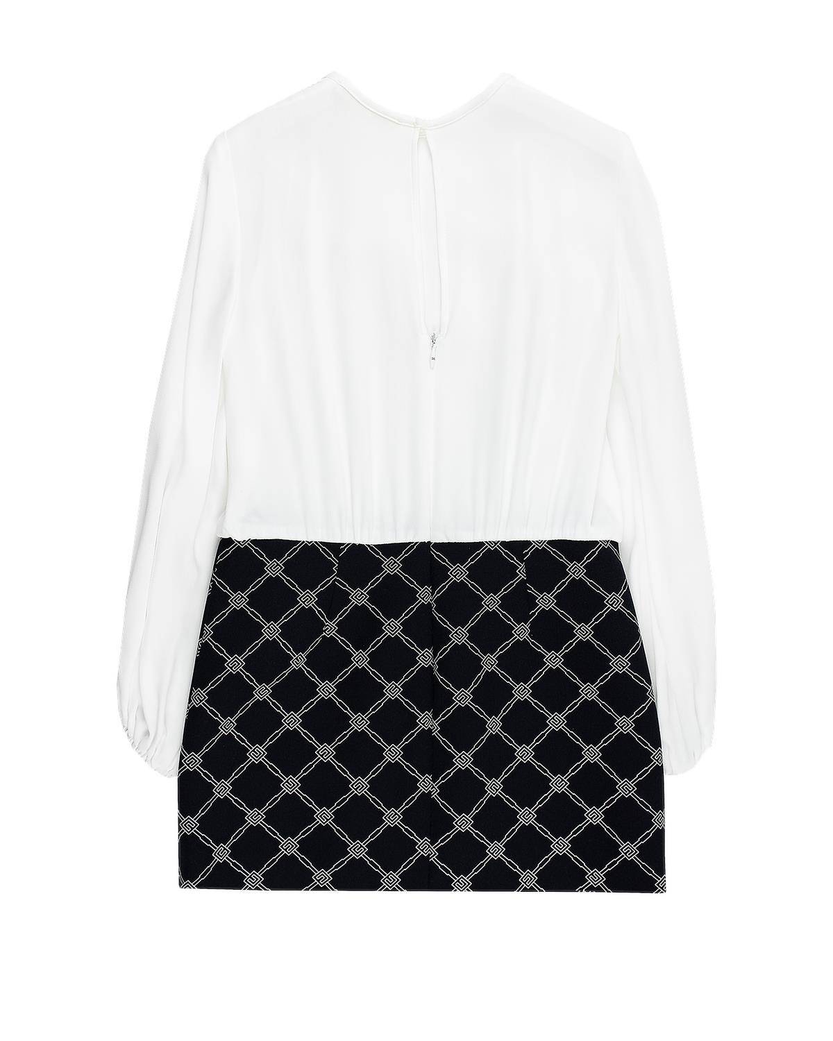 ABITO ELISABETTA FRANCHI EFAB589 AVORIO NERO-1