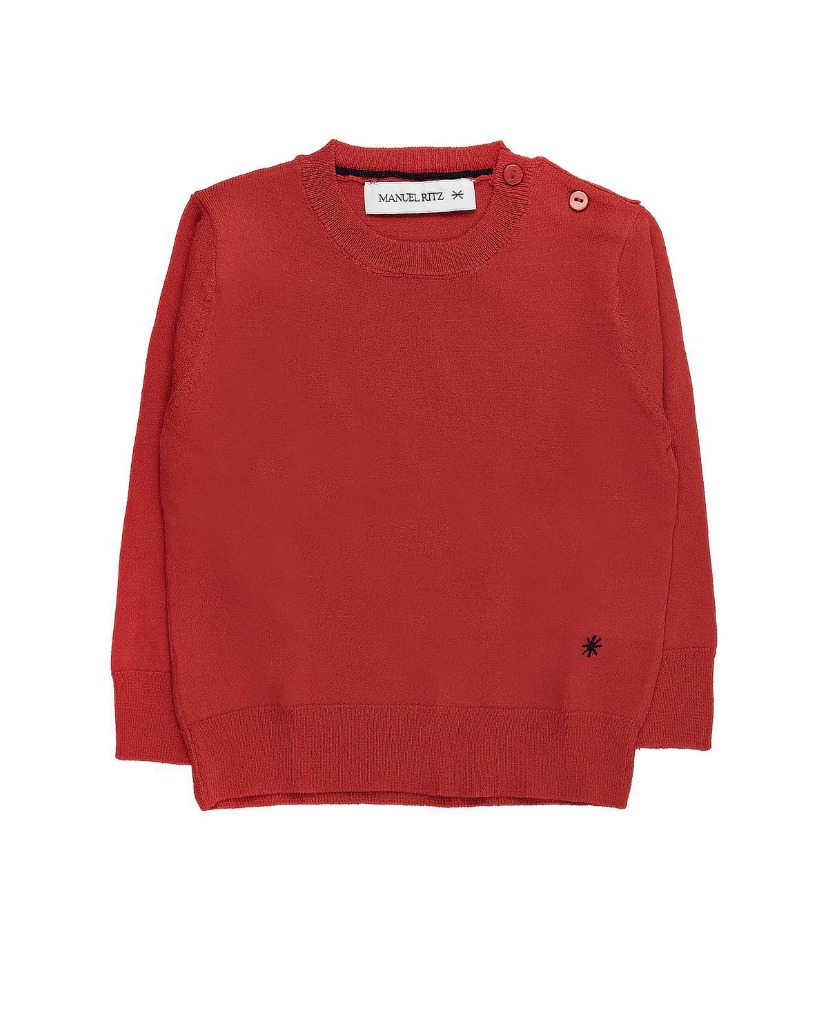 MAGLIA MANUEL RITZ MR2997 ROSSO-0