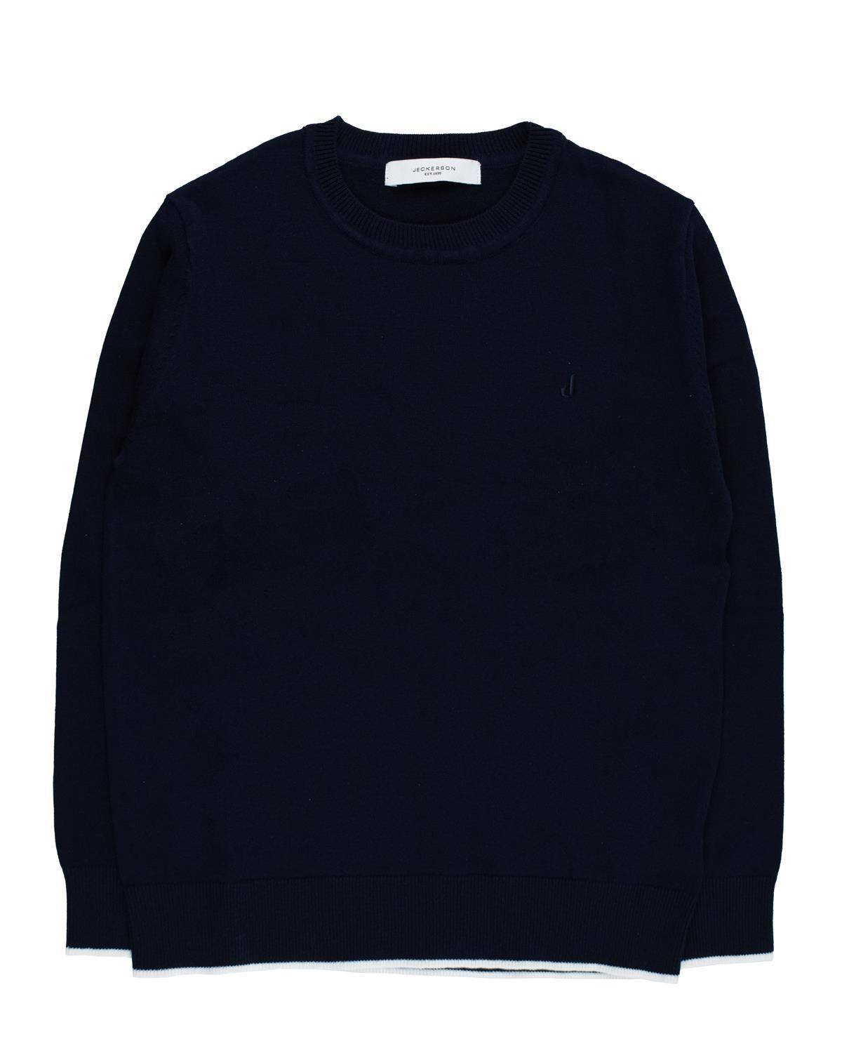 MAGLIA JECKERSON 114MJMJS25 BLU-0