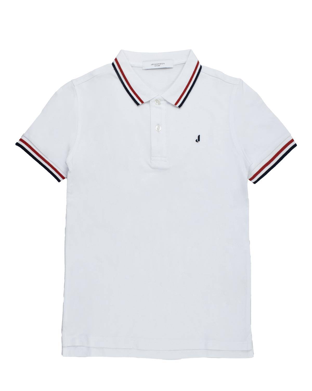 POLO JECKERSON 117TJMJS25 BIANCO-0