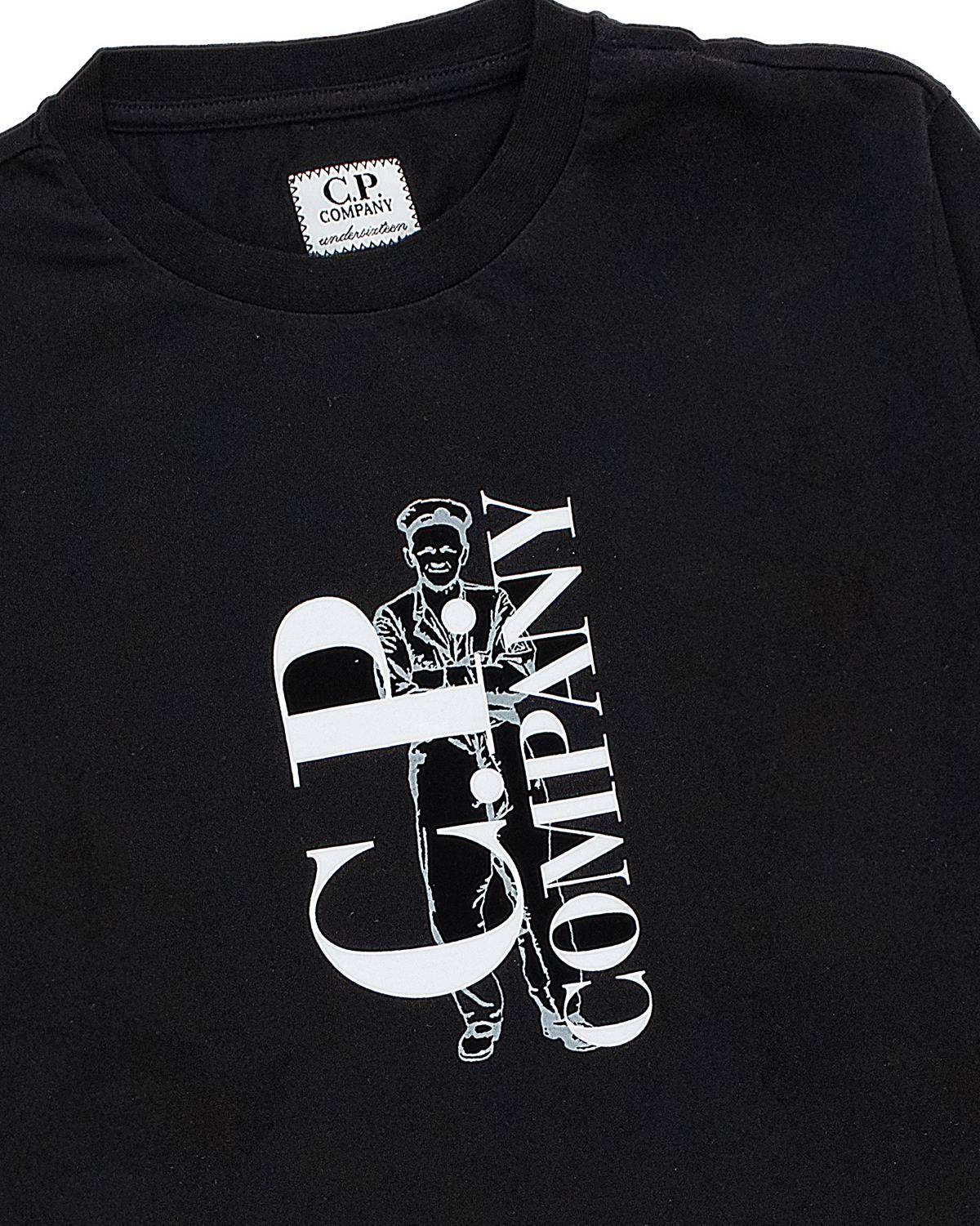T-SHIRT C.P. COMPANY CNM00L NERO-2
