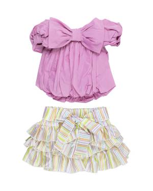 T-SHIRT MISS GRANT MG1354 FLAMINGO