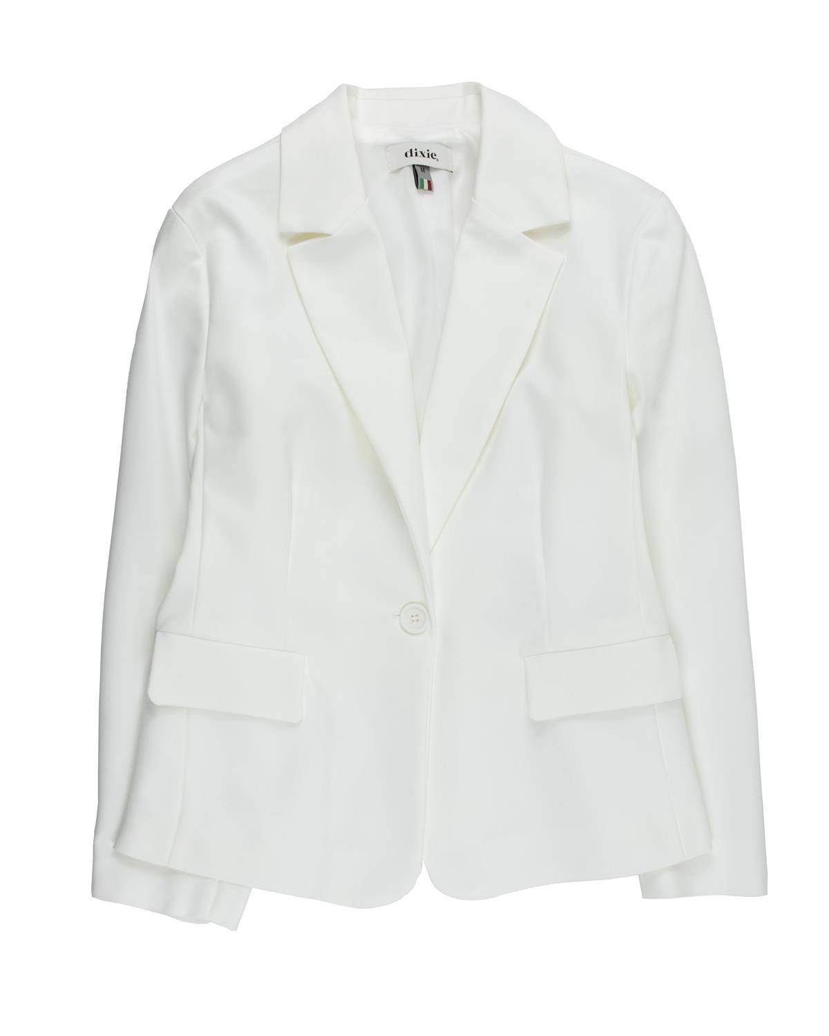 GIACCA DIXIE JB79132G BIANCO LANA-1