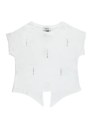 T-SHIRT DIXIE MB75030G BIANCO LANA