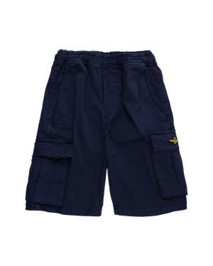 PANTALONCINO AERONAUTICA MILITARE 261BE0001A BLU