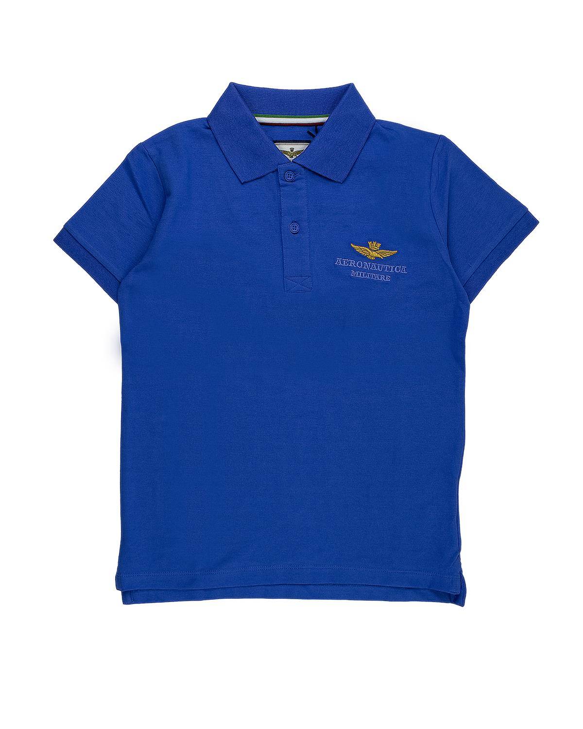 POLO AERONAUTICA MILITARE 261PO0010A FRENCH BLUE-0