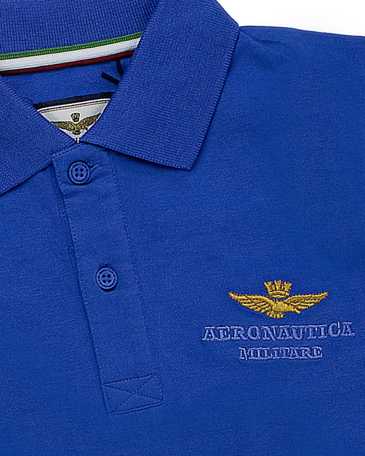 POLO AERONAUTICA MILITARE 261PO0010A FRENCH BLUE-1