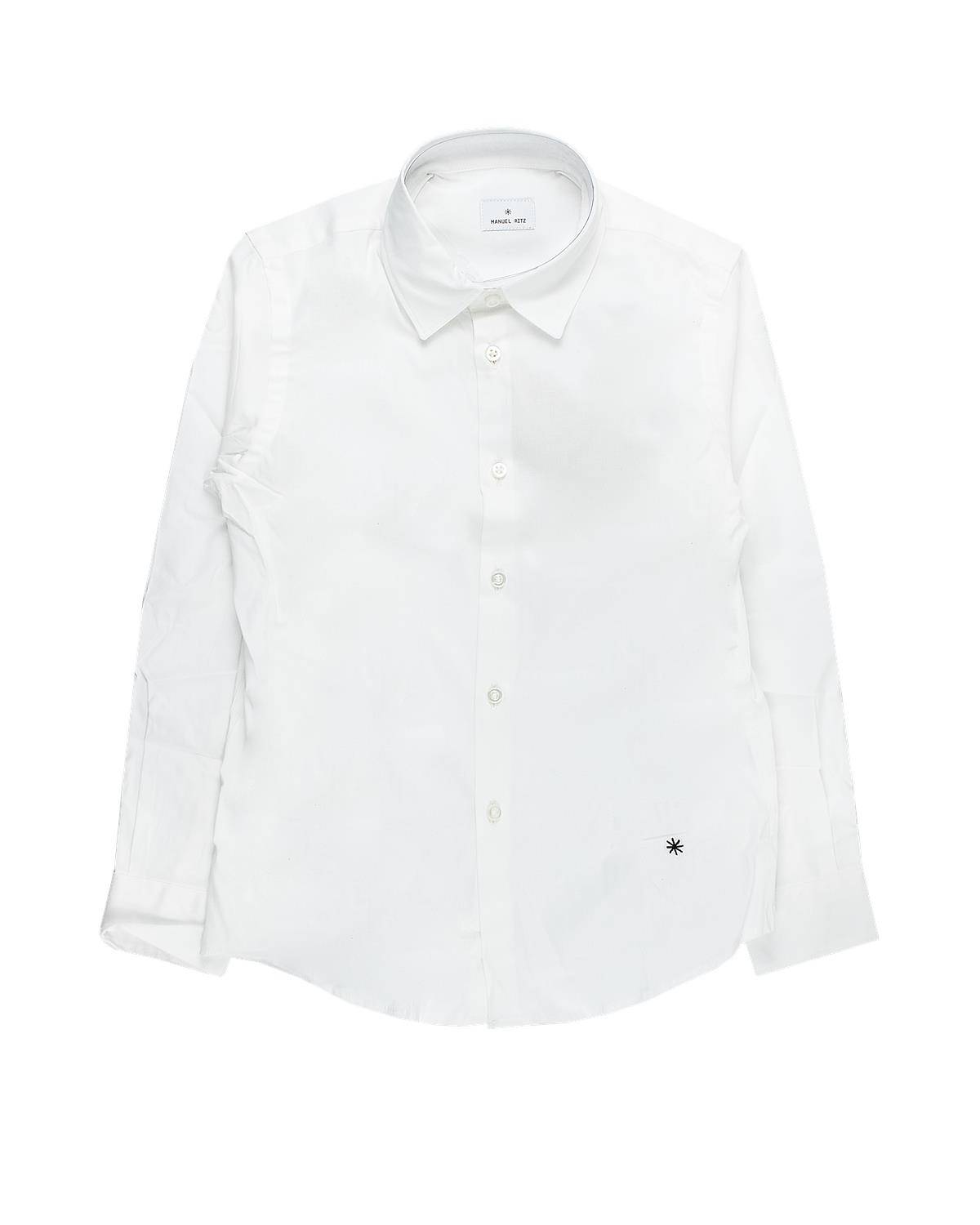 CAMICIA MANUEL RITZ MR2781 BIANCO-BLU-0