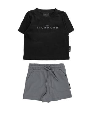 COMPLETO JOHN RICHMOND HBP26009CJ BLACK GREY