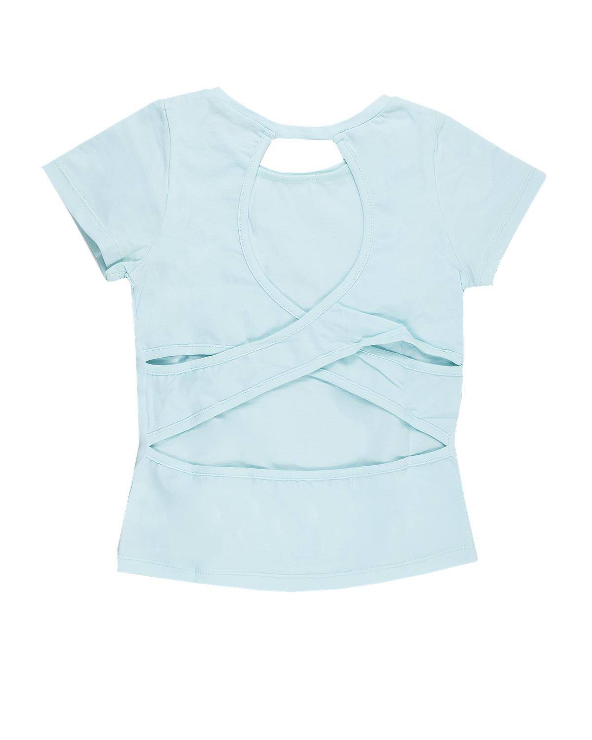 T-SHIRT LULÙ LL3653 ACQUA-1
