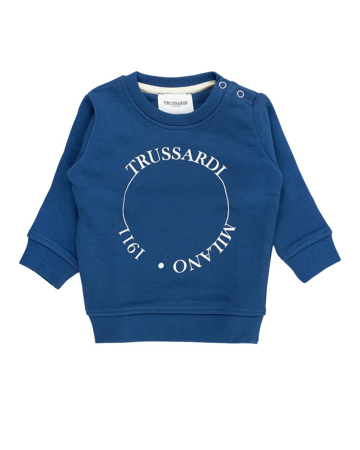 FELPA TRUSSARDI TIA24082FE BLUE NIGHT-0