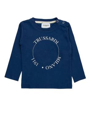 T-SHIRT TRUSSARDI TIA24084TS BLUE NIGHT