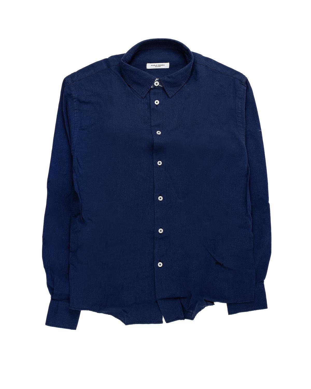 CAMICIA PAOLO PECORA PP4042 BLU-0