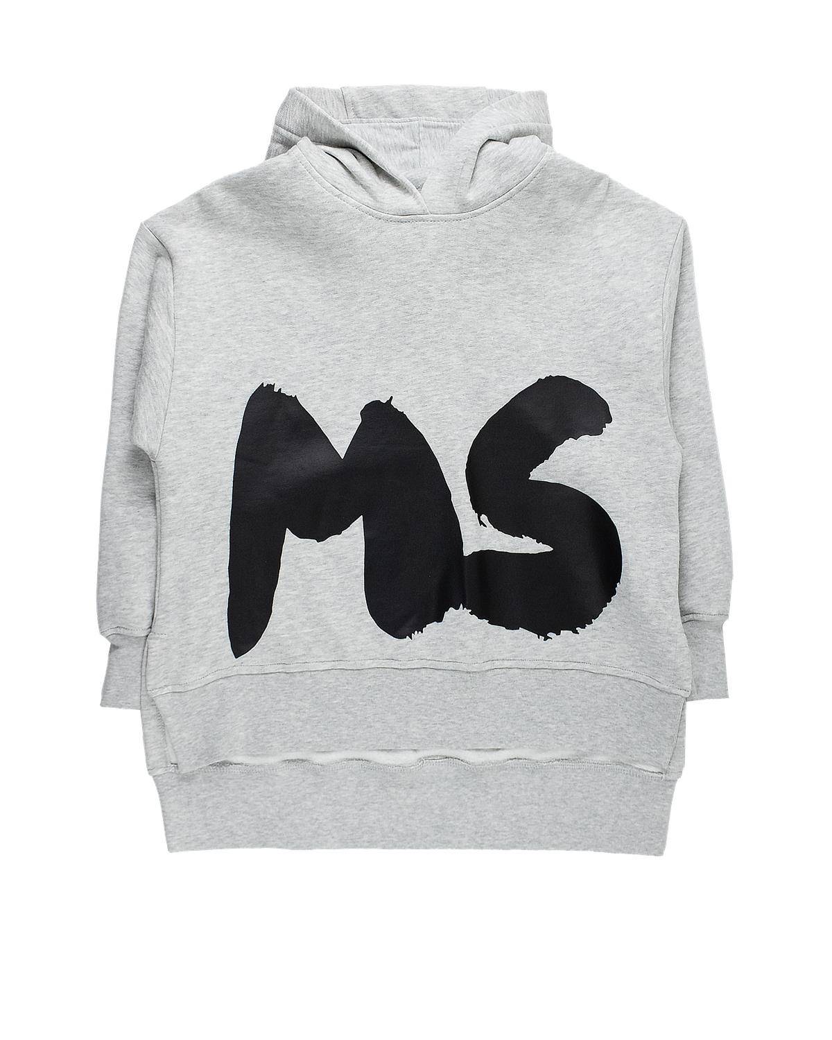 ABITO MSGM F4MSJGDR070 GREY MELANGE-0