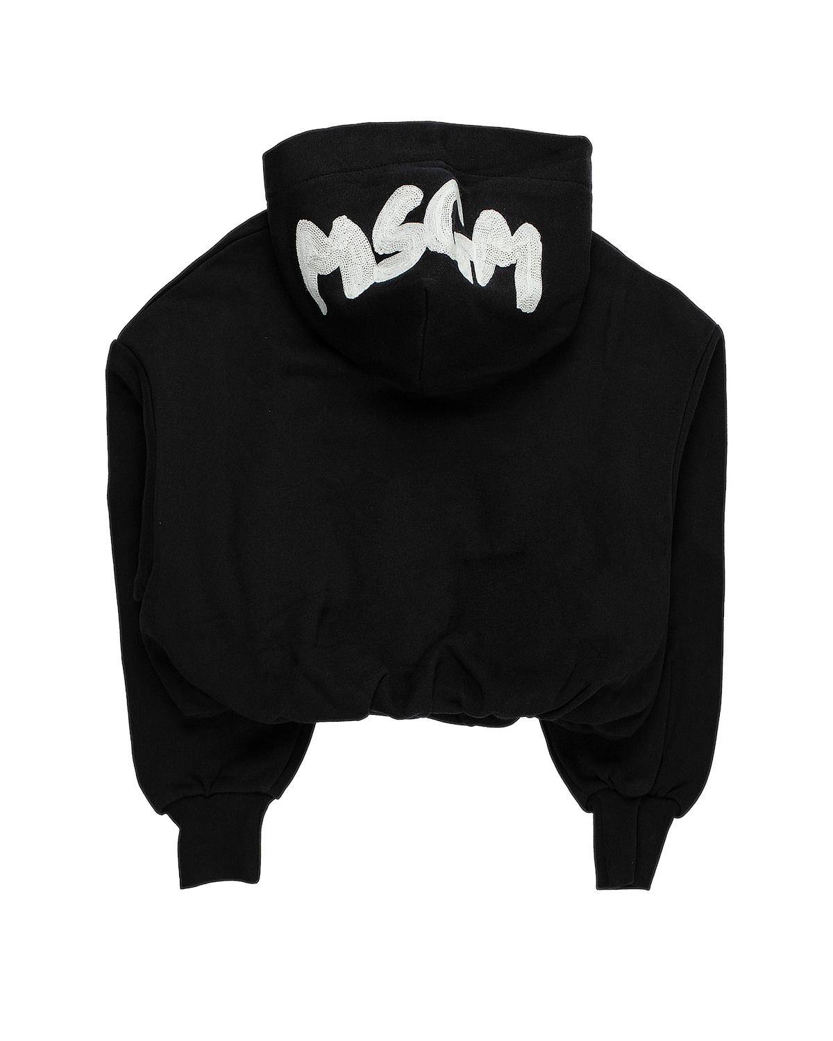 FELPA MSGM F4MSJGHS140 BLACK-1