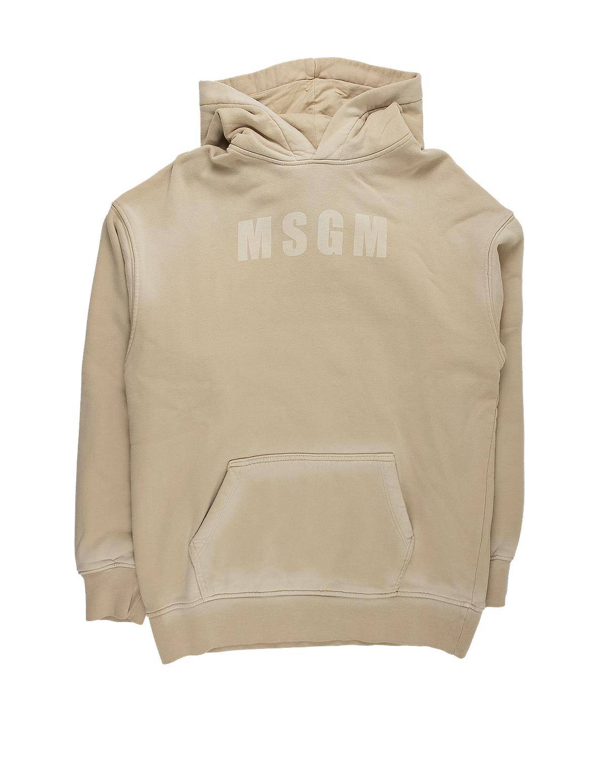 FELPA MSGM F4MSJGHS190 BEIGE-0