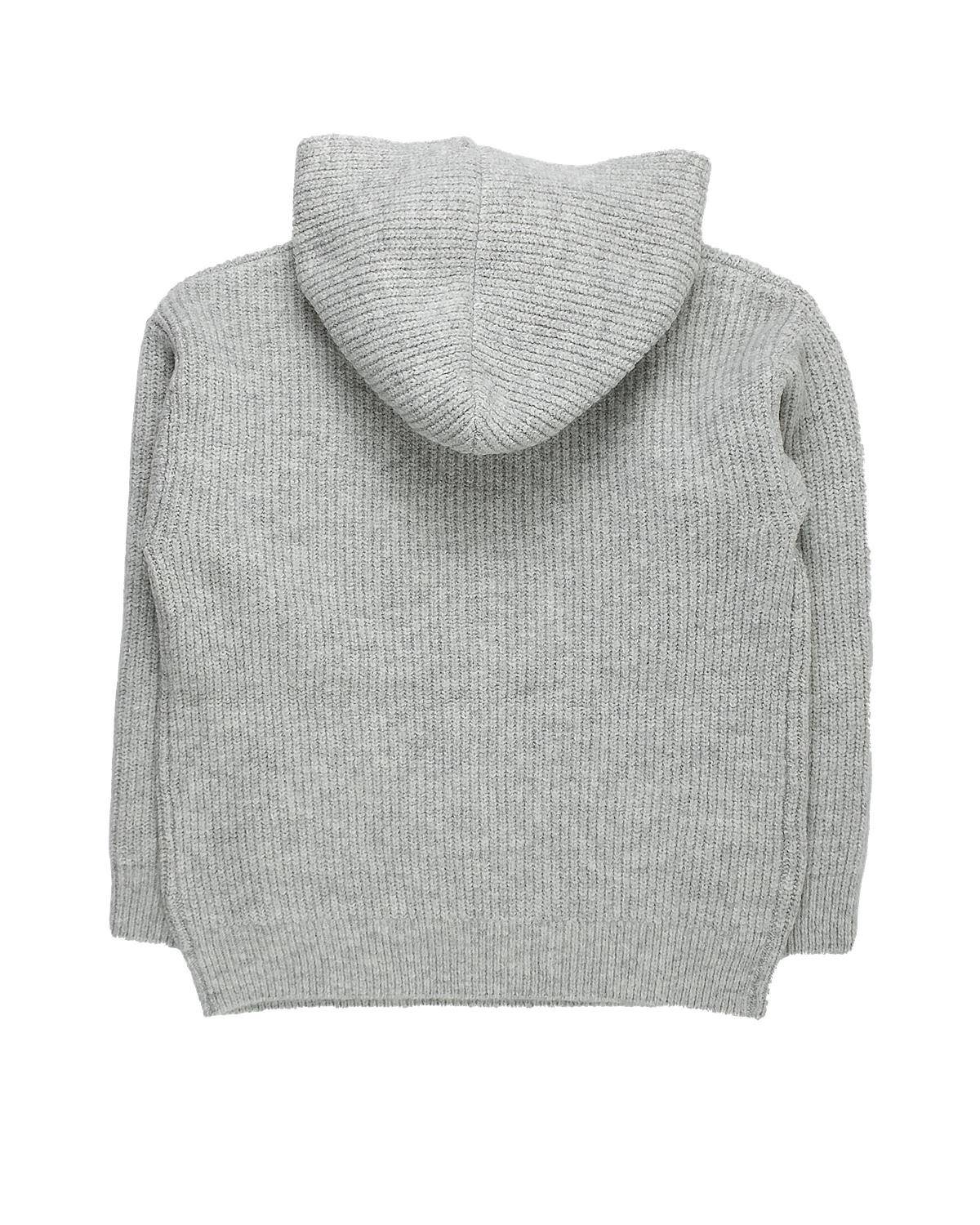 MAGLIA MSGM F4MSJUJP076 GREY MELANGE-1