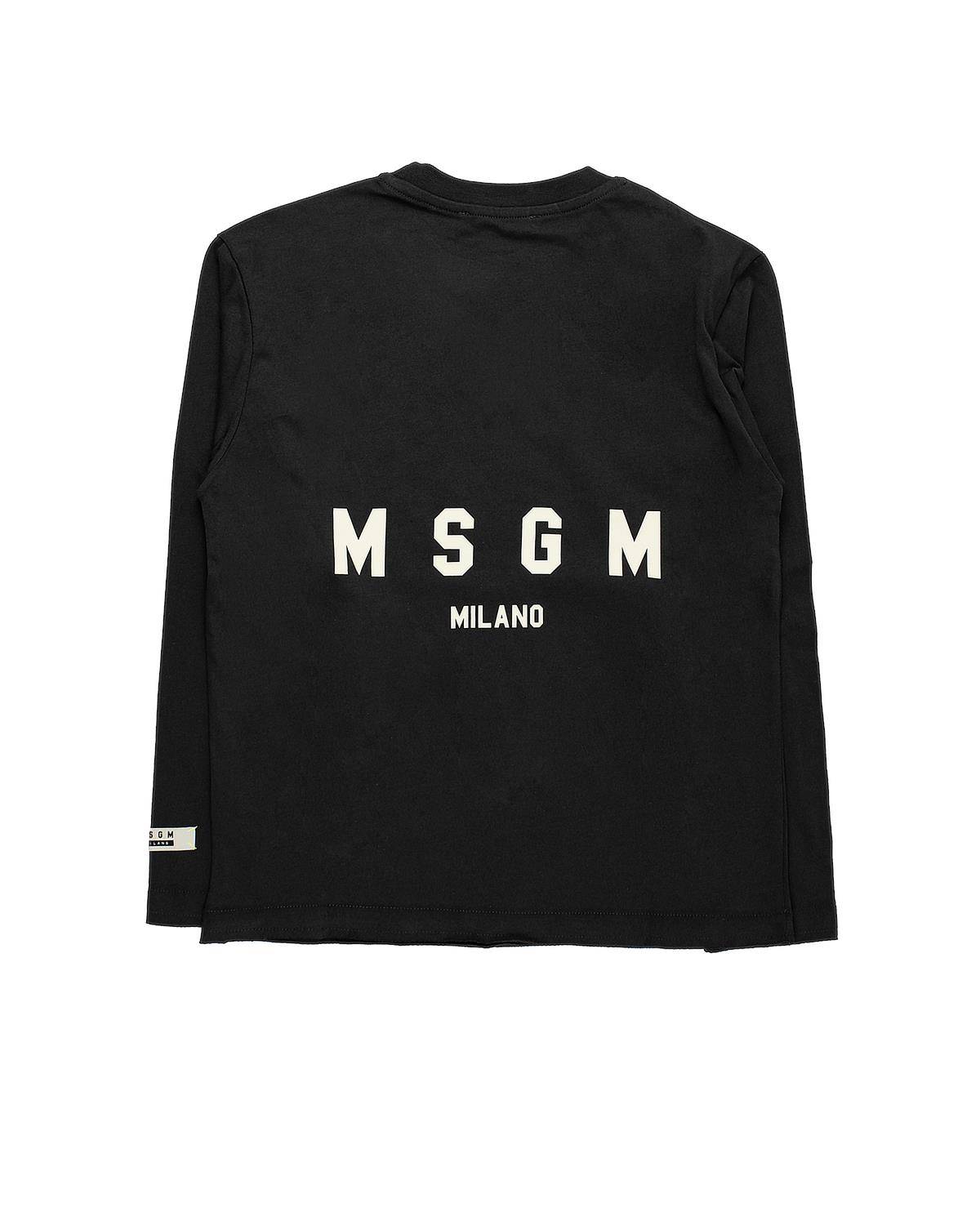 T-SHIRT MSGM F4MSJUTH175 PIOMBO-1