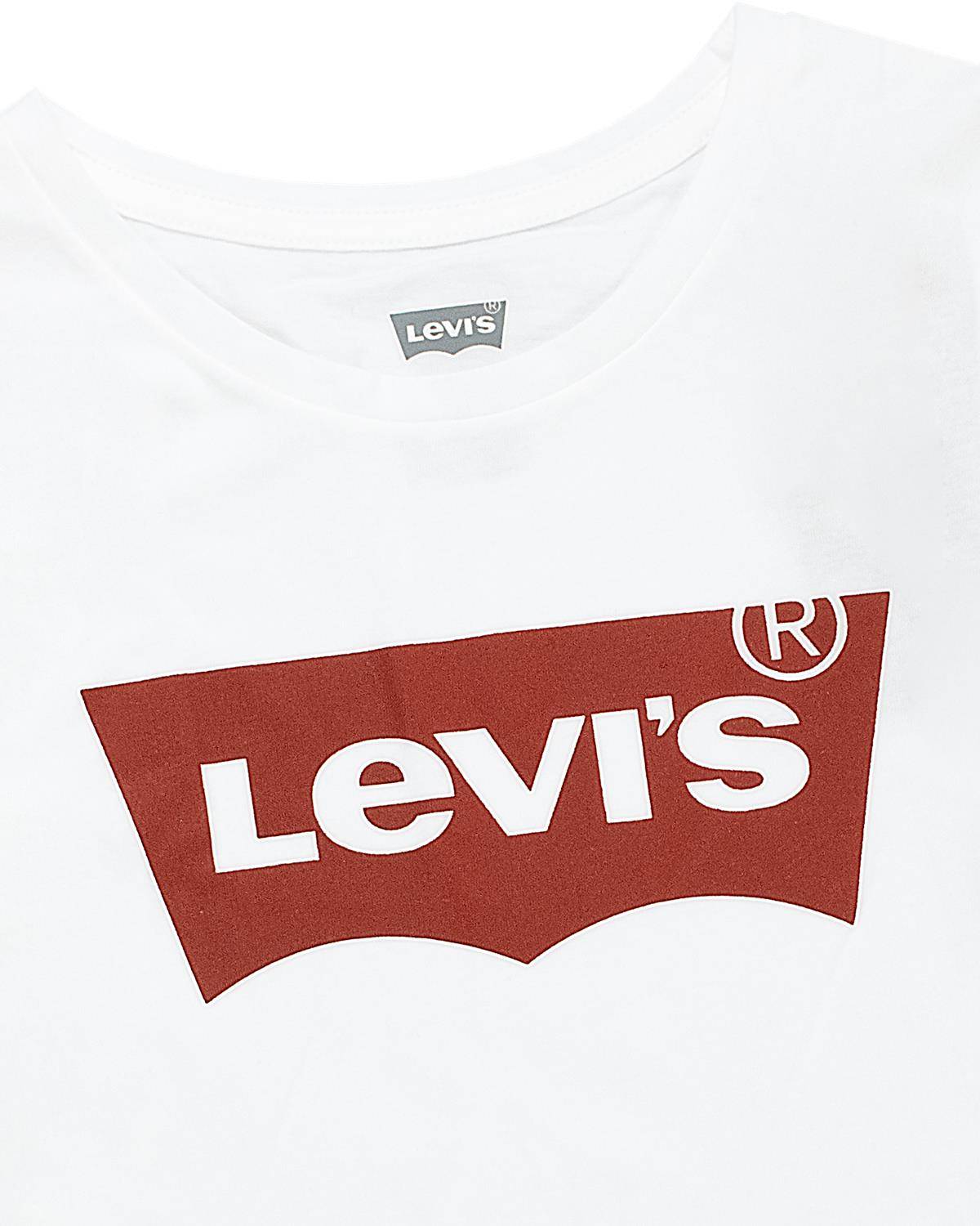 T SHIRT LEVI'S 3EA643 WHITE-2