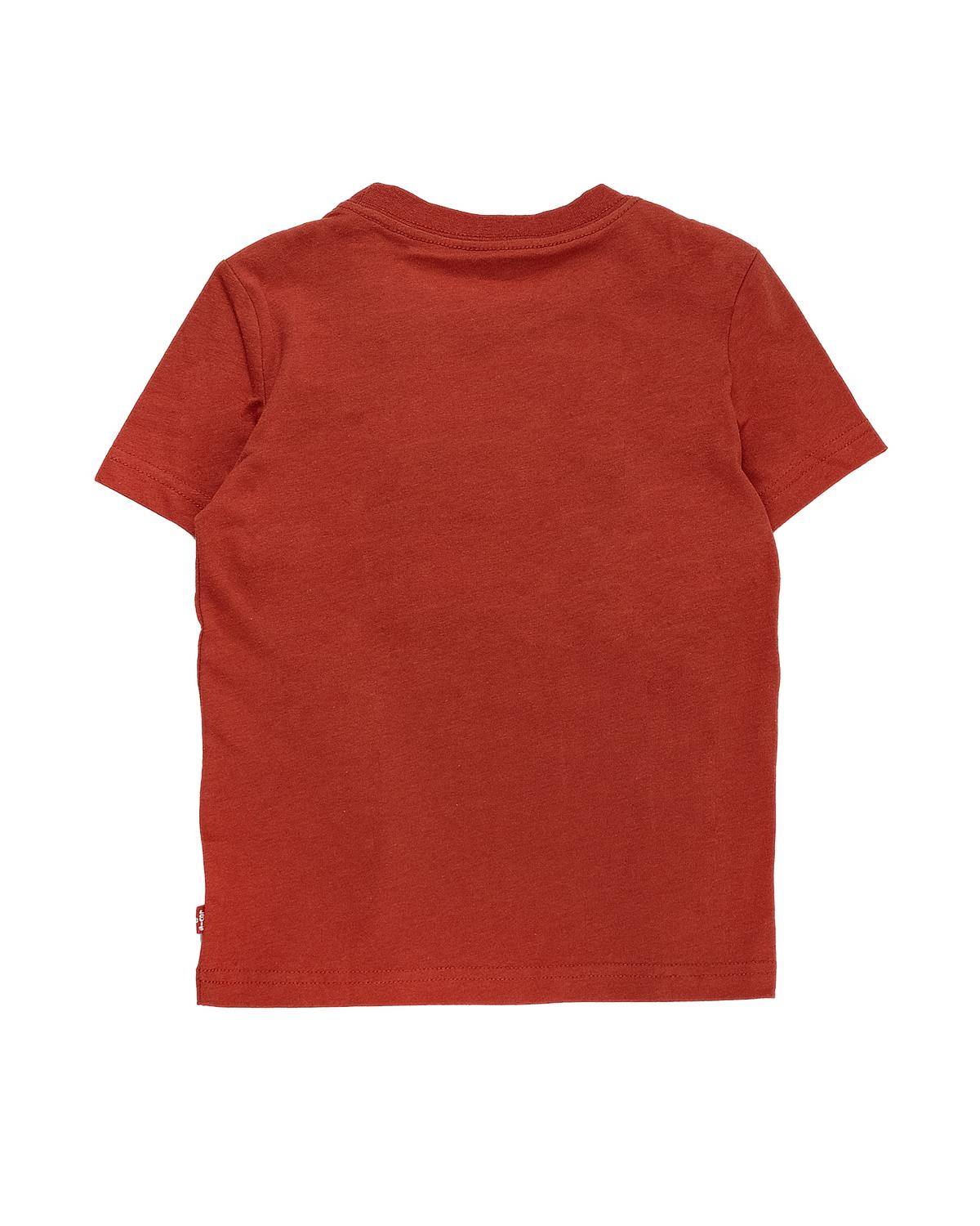 T SHIRT LEVI'S 8EA100 POMPEIAN RED-1
