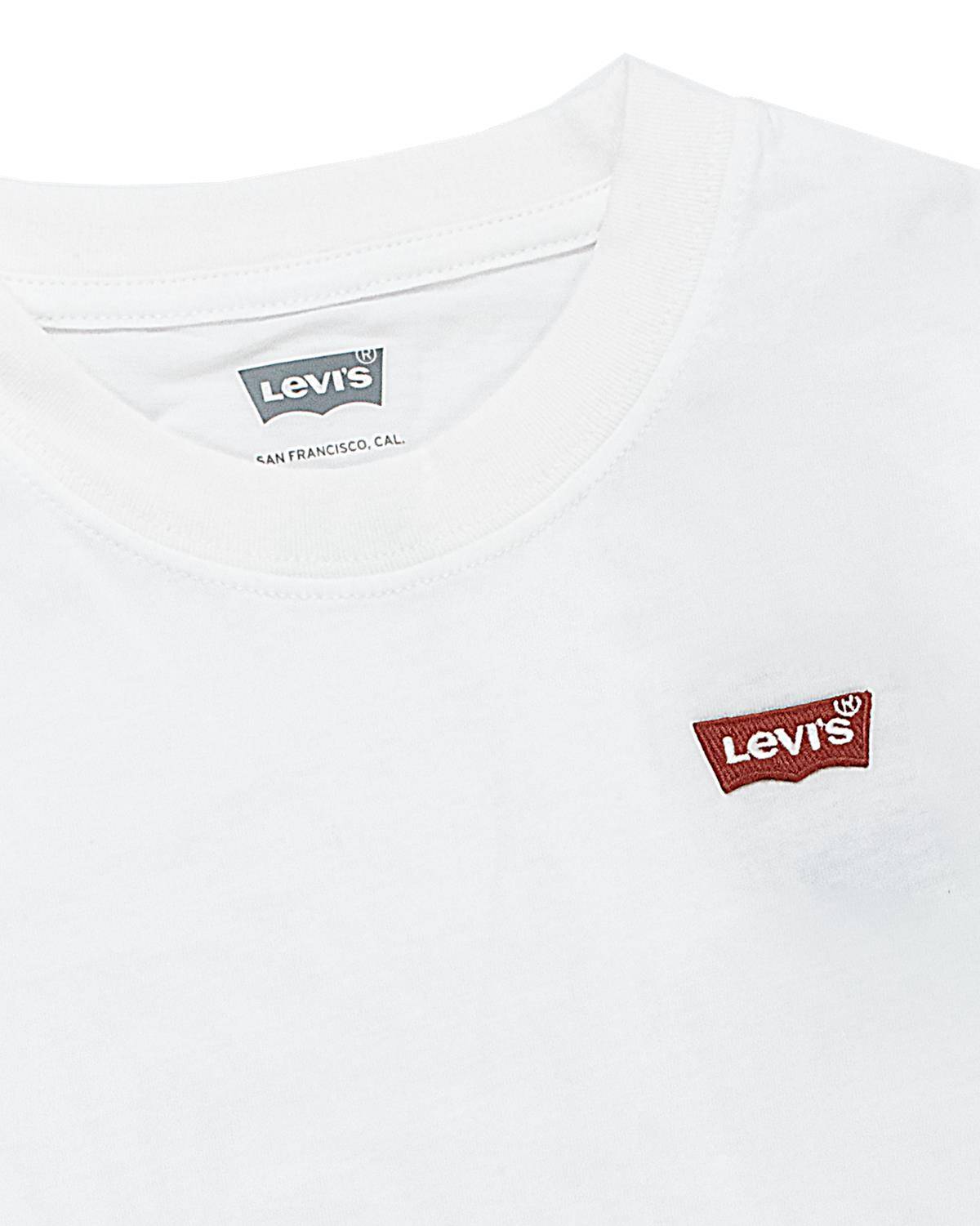 T SHIRT LEVI'S 8EC706 WHITE-2