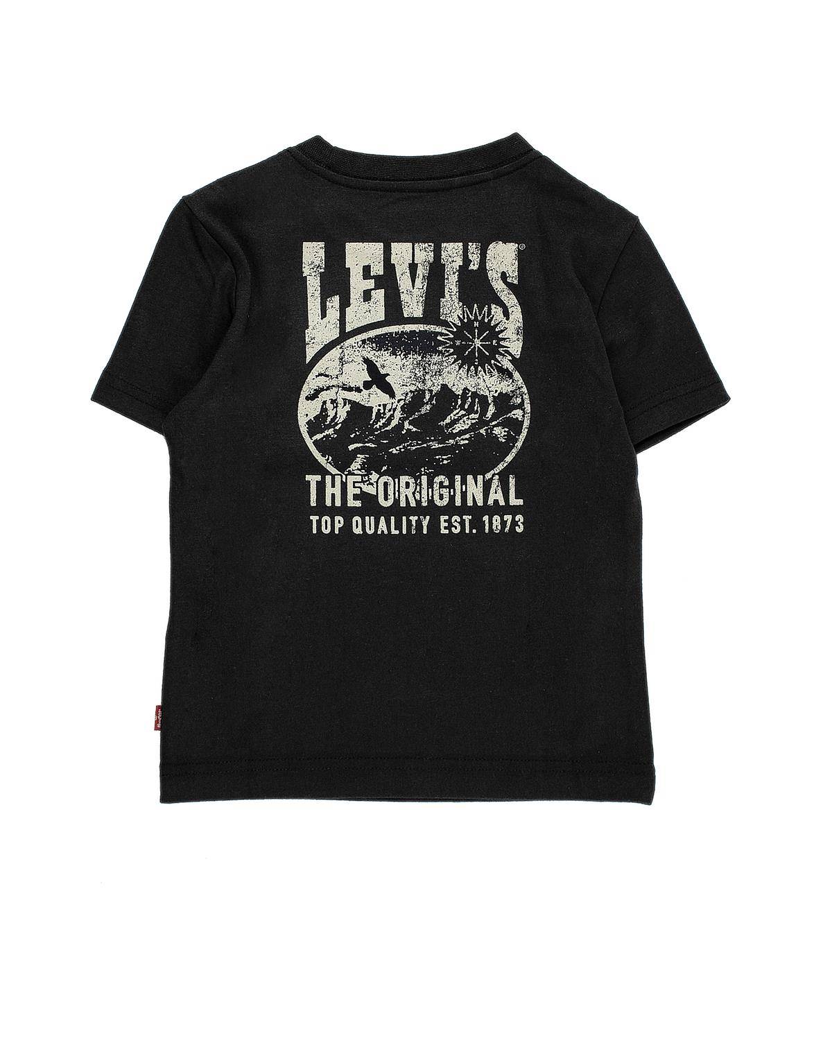 T SHIRT LEVI'S 8EM600 JET BLACK-1