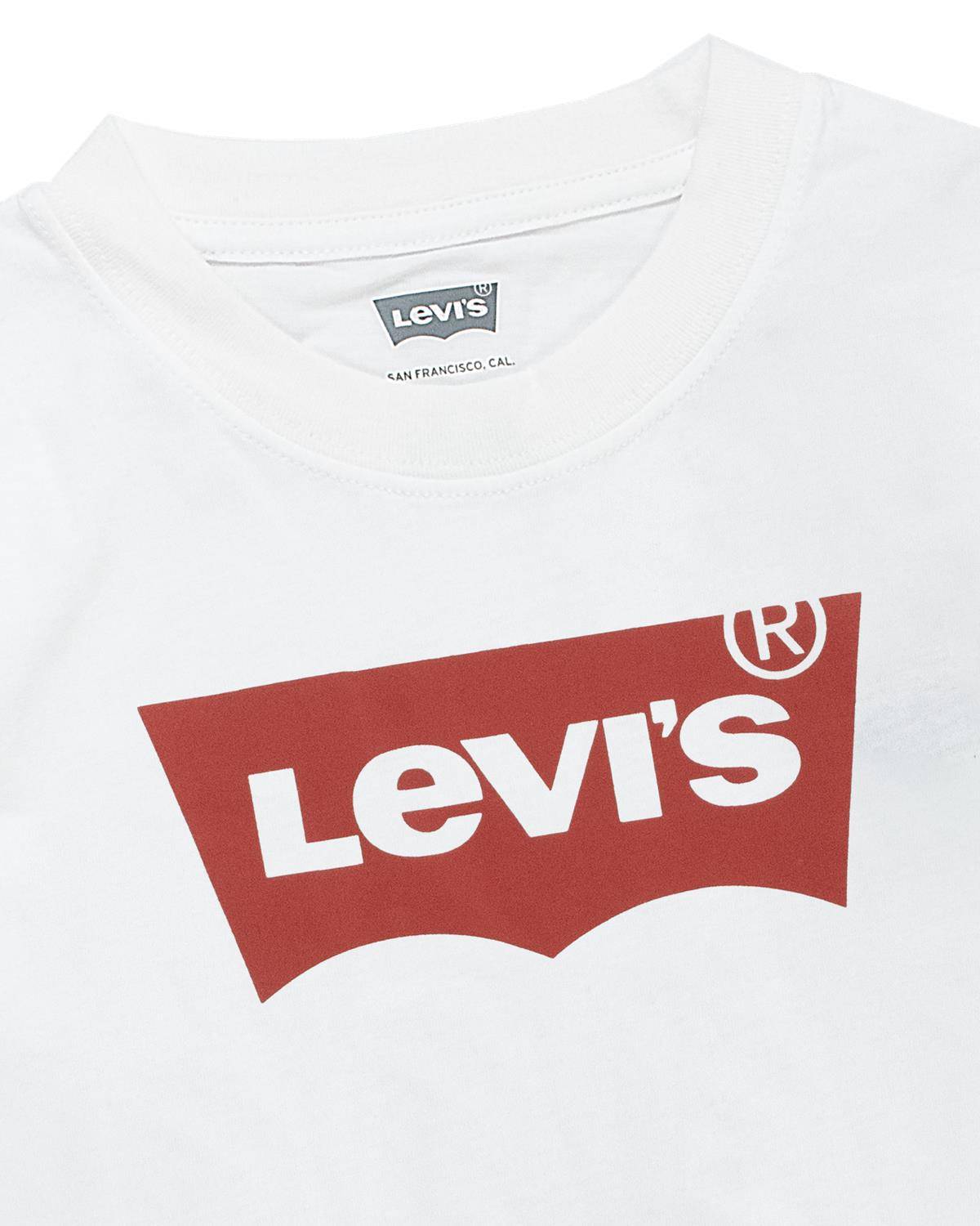 T SHIRT LEVI'S 9E8646 WHITE-2